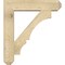 Ekena Millwork Balboa Craftsman Rough Sawn Bracket w/ Offset Brace, Douglas Fir, 8"W x 34"D x 38"H BKT0806X34X38BOA04RDF - alternate 2